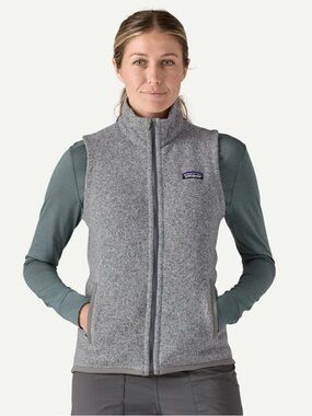 Patagonia Women's Better Sweater® Fleece Vest in Heather Gray Size S